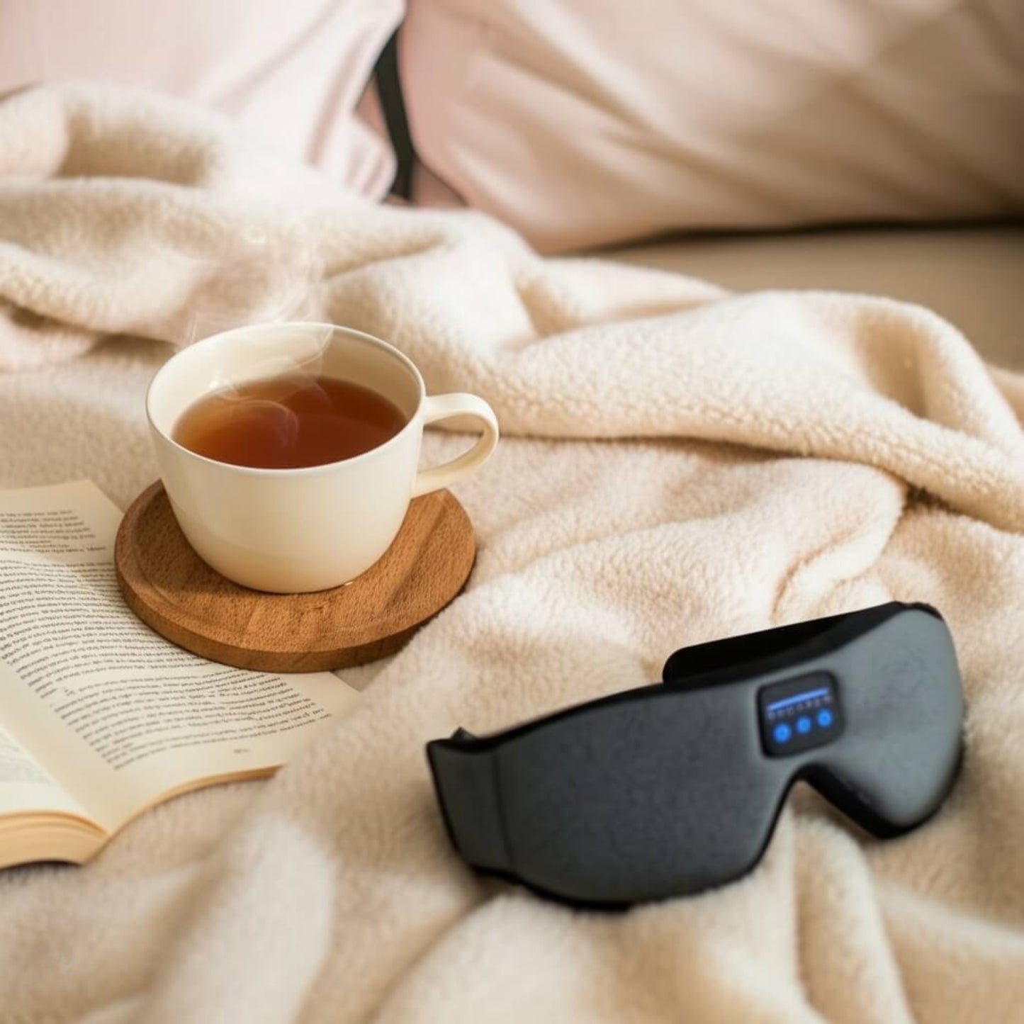 3D Sleep Mask & Headphones