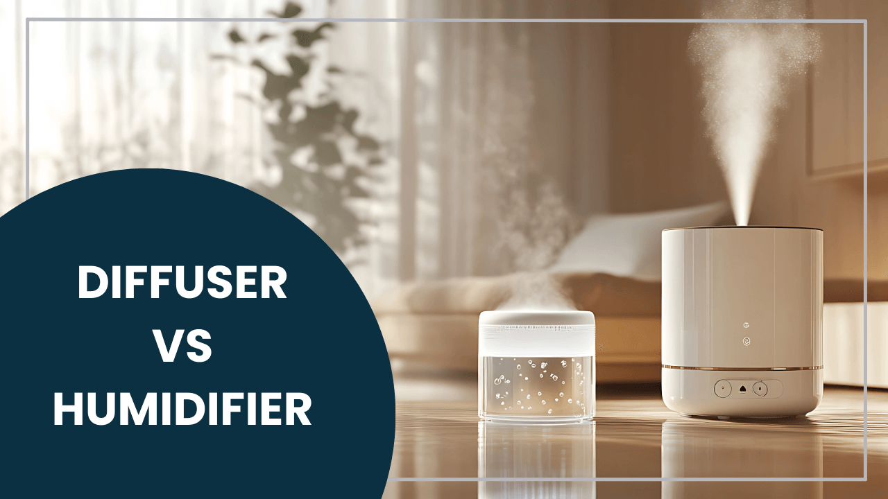 Diffuser vs Humidifier: Key Differences Explained