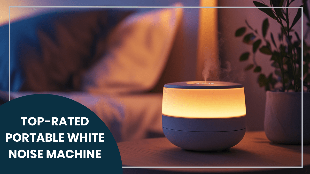 Top-Rated Portable White Noise Machine for Peaceful Sleep