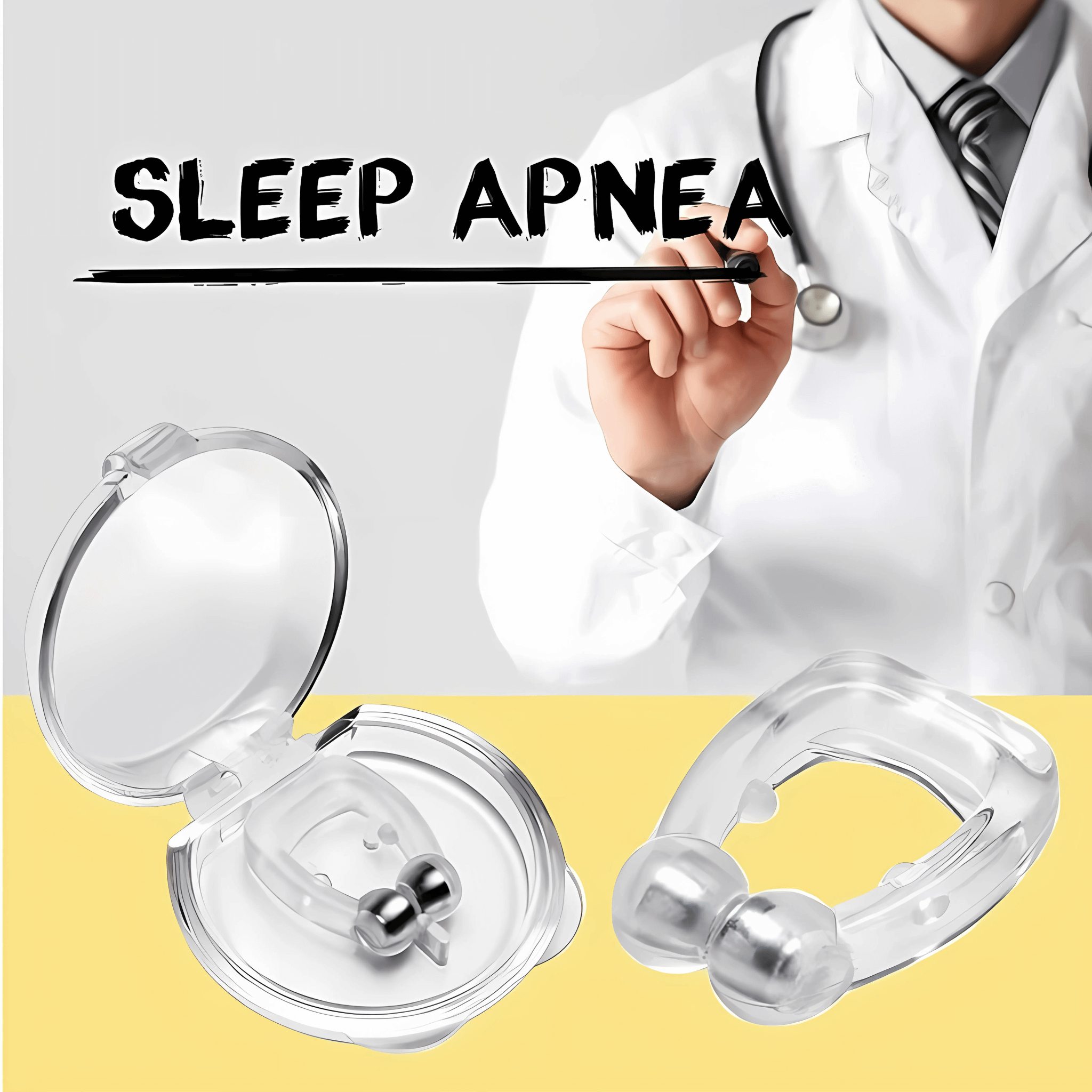 Magnetic Anti Snore Nose Clip